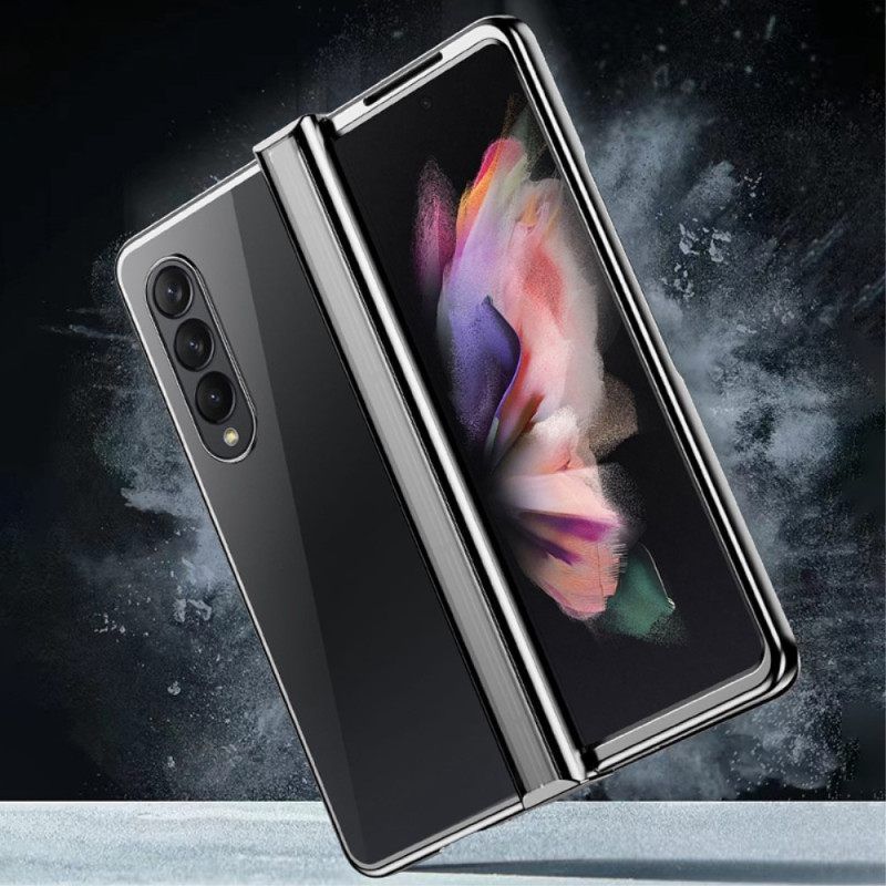 Θήκη Samsung Galaxy Z Fold 4 Διαφανές Μεταλλικό Μεντεσέ